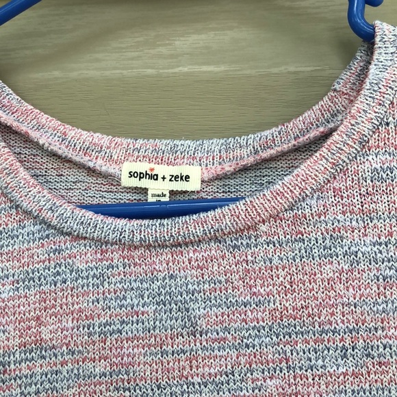 Sophia + zeke  girls double layer top  $5/25 - Picture 3 of 5